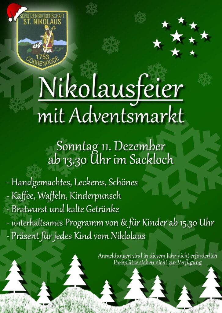 Plakat Nikolaus